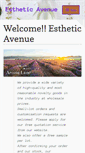 Mobile Screenshot of esthetic-avenue.com